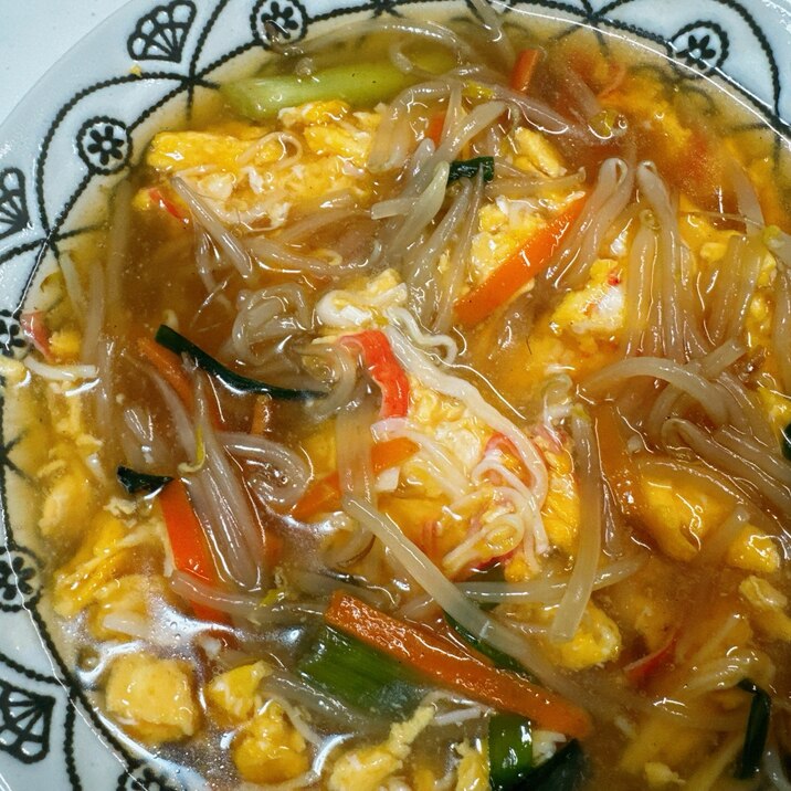 野菜たっぷりかに玉